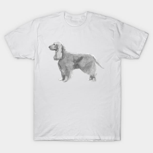 English cocker spaniel - golden T-Shirt by doggyshop
